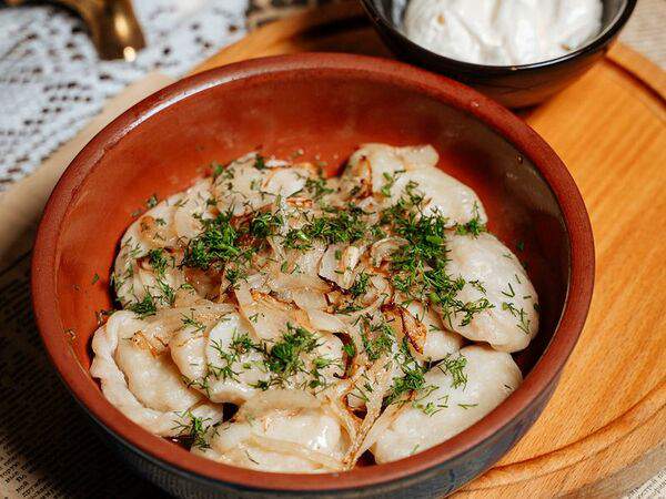 Цибулька - Варэныкы з картошкою та капустою