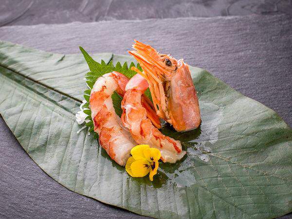 Цветение Сакуры - Сашими Свежая креветка