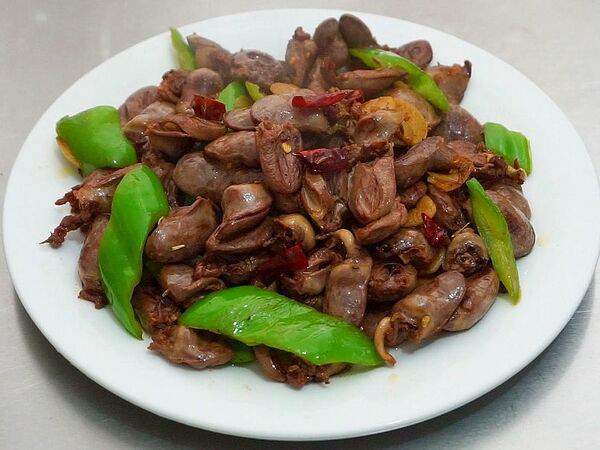 Лунзян - 136/2 Куриное сердце с овощами