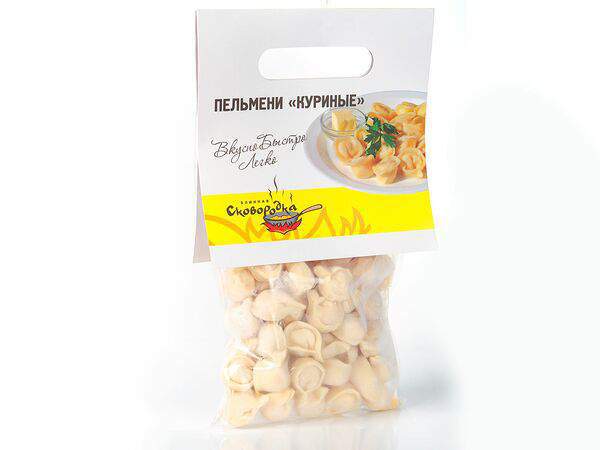 Блинная Сковородка - Замороженные пельмени Куриные