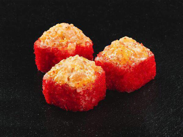 Дом-суши Дом-пиццы - Калифорния с запеченной креветкой