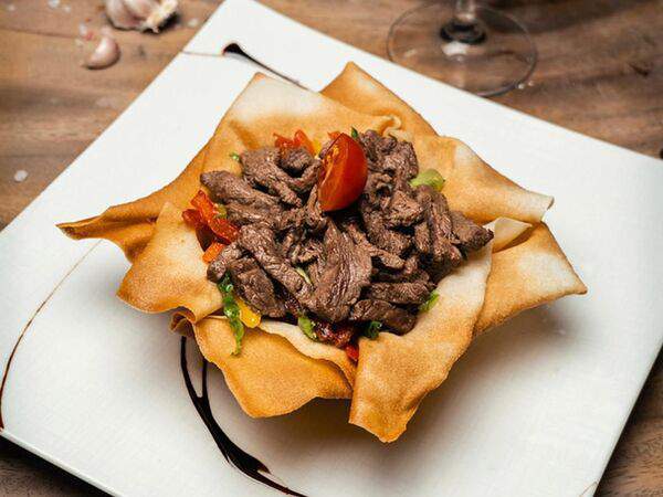 Долина солнца - Тёплый салат из говядины