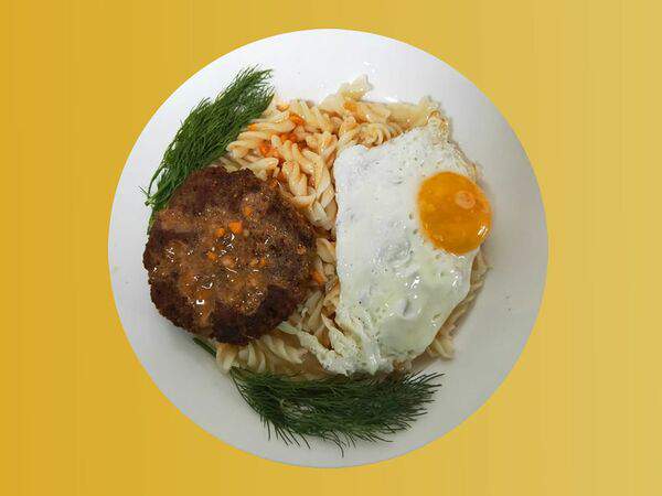 Дон Батон - Основное блюдо дня Бифштекс с рисом