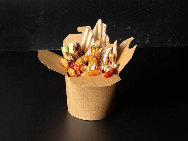 Lunch Box - Кебаб#BOX с Креветками