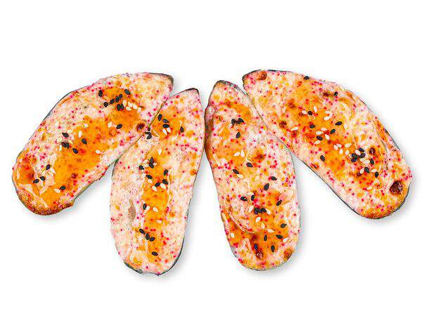 Белый рис - Мидии сырные