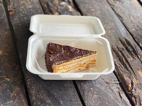 Крем-карамель - Торт Миндальный