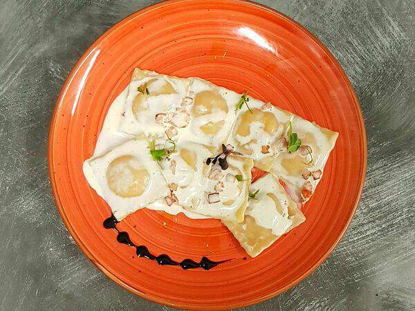 Milk - Равиоли с семгой