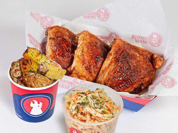 Pollo fritto - Комбо с бедрышками-гриль