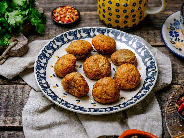 Брынза - Грибы на гриле