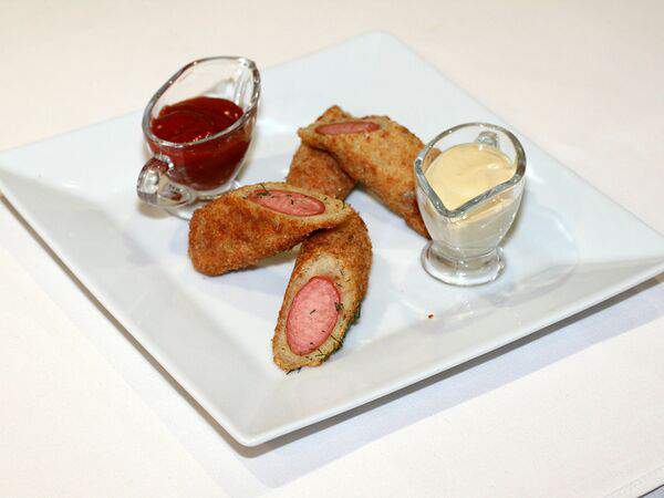 Пингвин - Сосиски Клубные с горчичным соусом