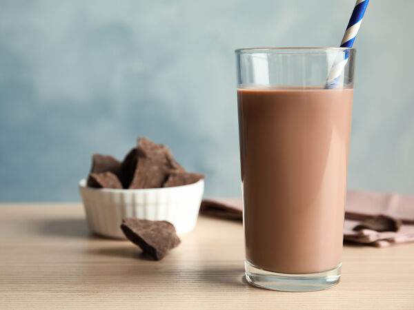 Еда и кофе - Молочный коктейль шоколадный