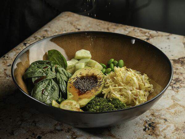 Ресторан 1991 - Зеленый салат с эдамаме