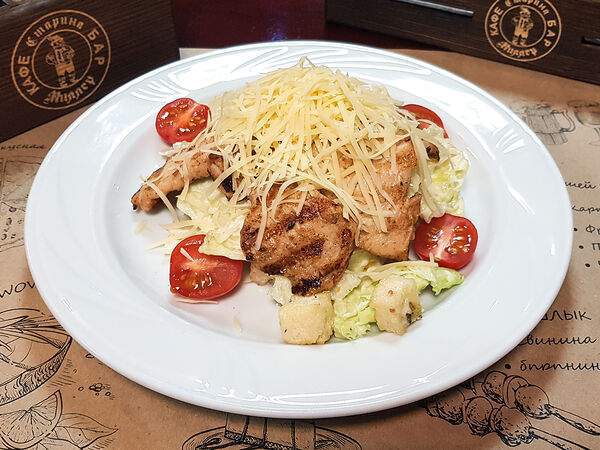 Старина Миллер - Салат Цезарь с курицей