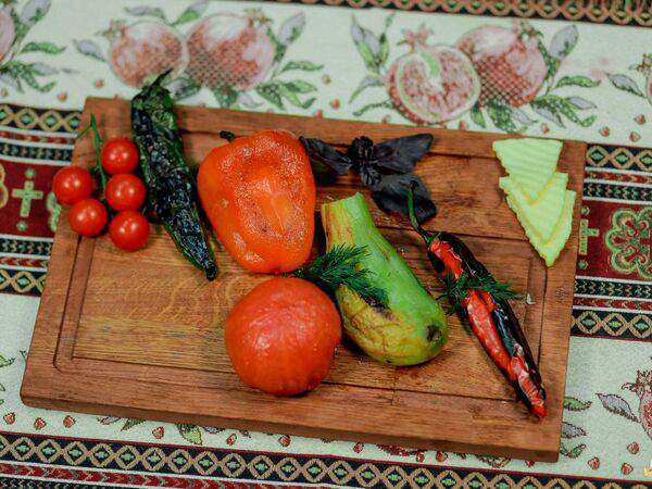 Шашлычный двор - Овощи на мангале