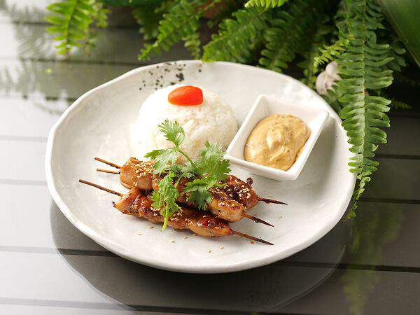 Dong po - Якитори из курицы