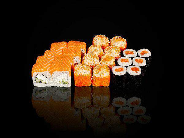Суши Мос - Набор Лосось ассорти