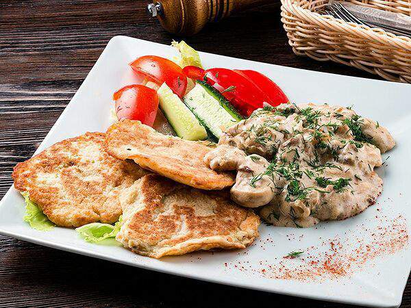 Дом папочки - Драники с грудинкой и луком