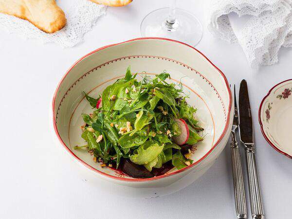 Грузинка - Салат с запечённой свеклой