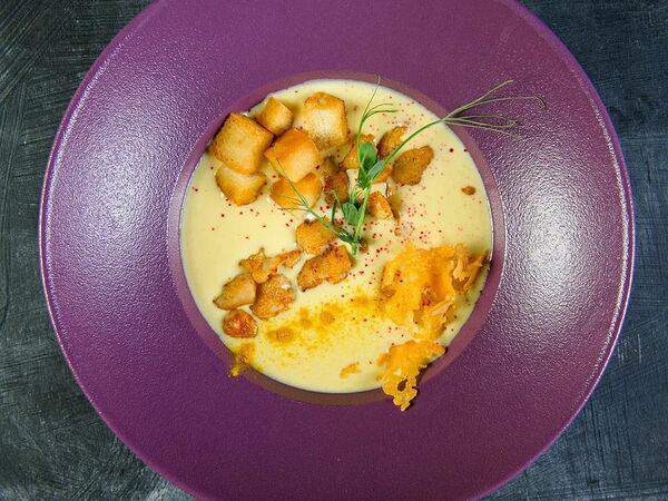 Долина суши - Сырный суп с курицей