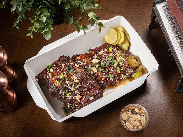 Мясной ресторан Ребро - Рёбра в медово-ореховом соусе