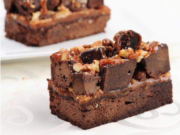 Пекарня Буханка - Пирожное Брауни карамель/пекан