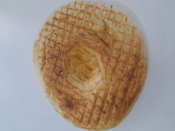 Мясо на мангале - Лепешка