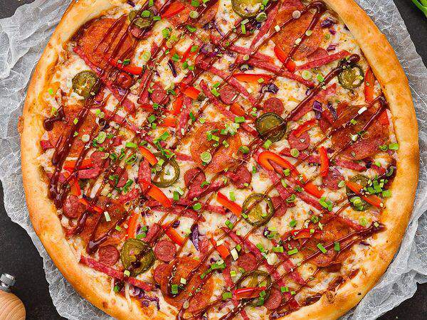 Рыба закусывала - Пицца Дьябло