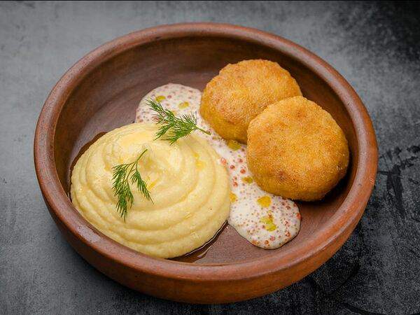 Fish Point - Домашние котлеты из щуки с картофельным пюре