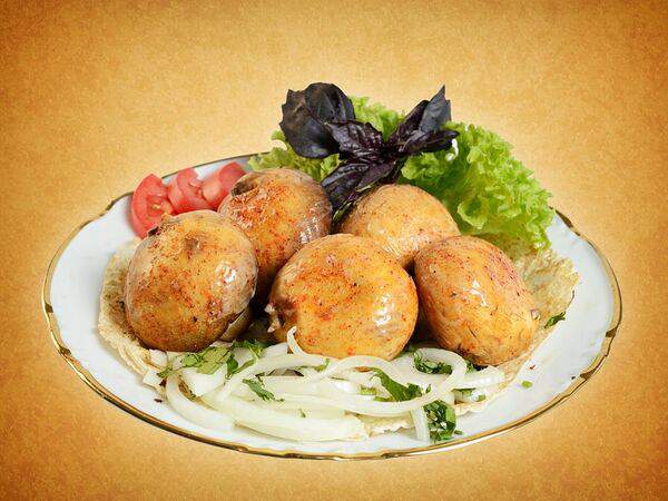 Шашлык мангал - Шампиньоны