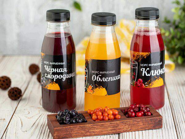 На Труда - Морс собственного производства