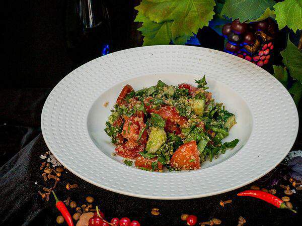 На дровах - Салат Чопури