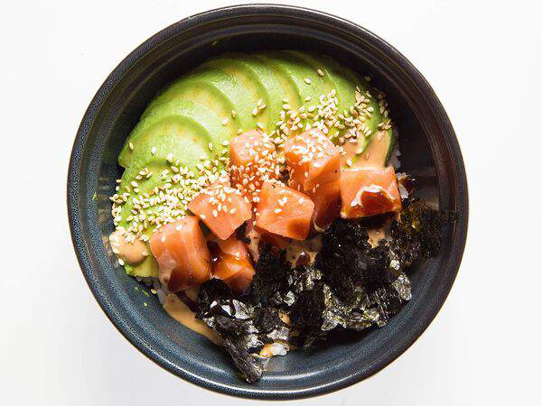 Тако - Боул с лососем