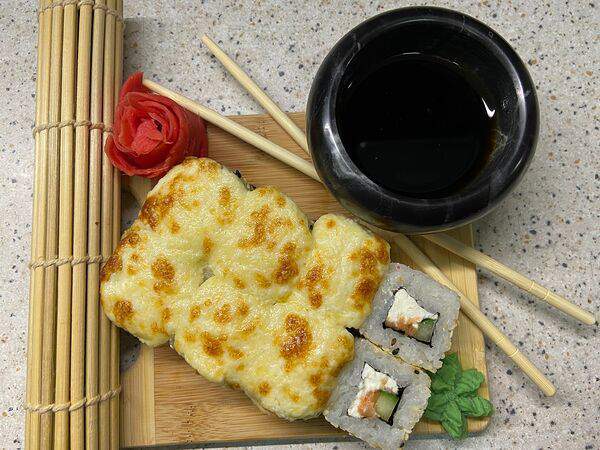 Скушай Суши - Запеченный ролл гейша