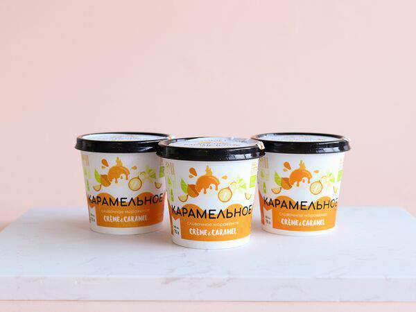 Натуральное мороженое Creme & Caramel - Мороженое Карамельное