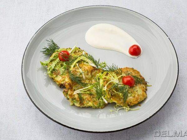 Кофейня №1 - Оладьи из цукини и брокколи