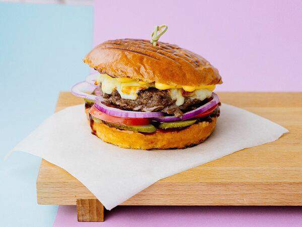 Бобы - Бургер с мраморной говядиной Xxl