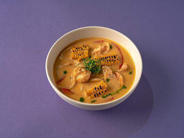 Miska bowls & folks - Чаудер с креветкой и кальмаром