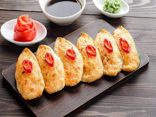 Суши хата - Муругай спайси чизу