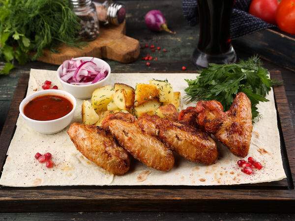 МясУгляс - Шашлык из куриных крыльев