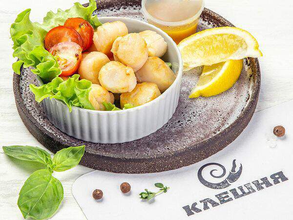 Клешня - Морской гребешок жареный