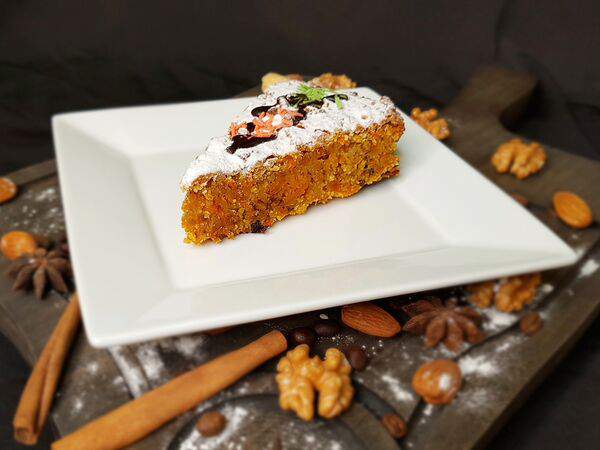 Good обед - Морковный пирог постный