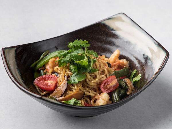 Лапшу не вешай - Лапша рамен с креветками