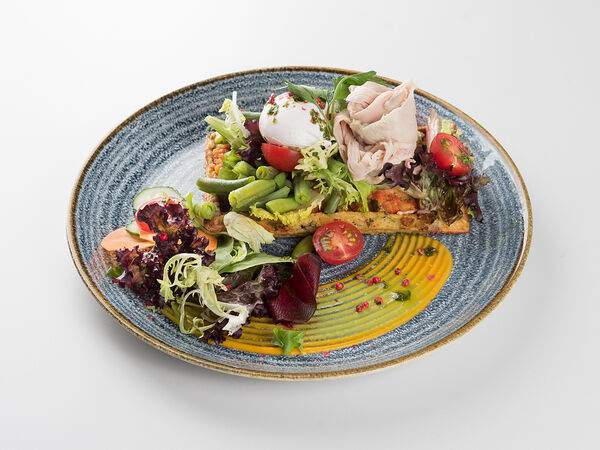 Zavtraki 24 - Овощная вафля с индейкой