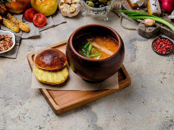 #МамаДома - Суп Гороховый с копчеными ребрышками