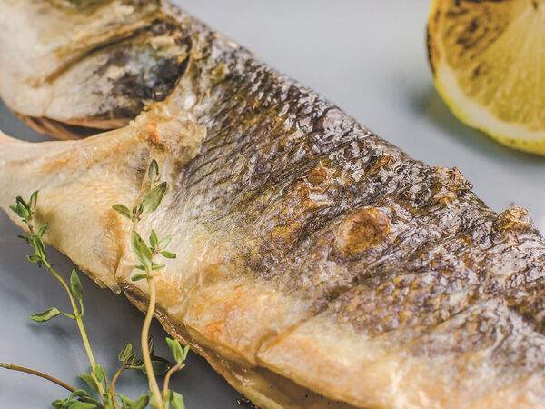 Двор Помидор - Сибас на углях