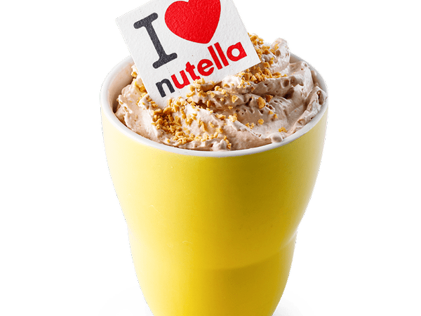 Пить кофе Кино - Латте Нутелла