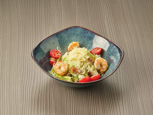 Джаст Смо - Салат Цезарь с креветками