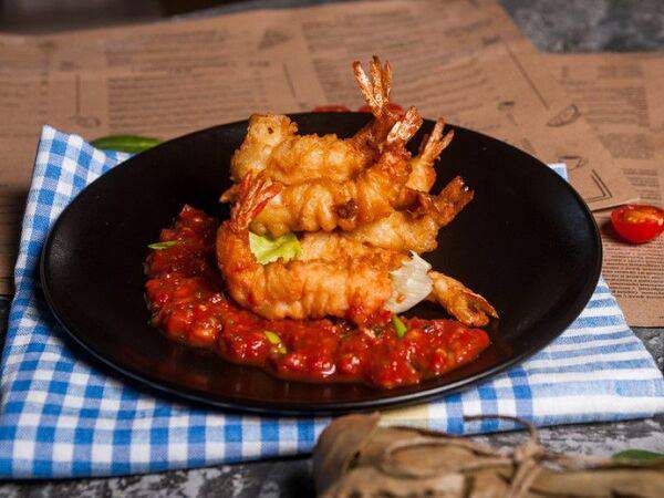 KUNAK HOUSE Халяль - Креветки темпура