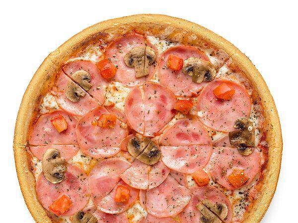 ПиццаФабрика - Ветчина и грибы средняя