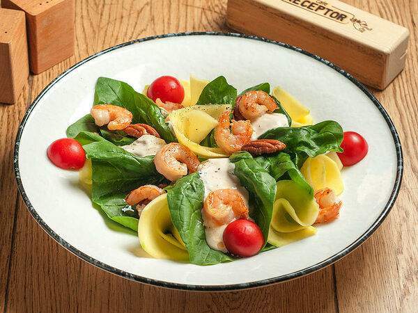 Рецептор - Салат со шпинатом и манго